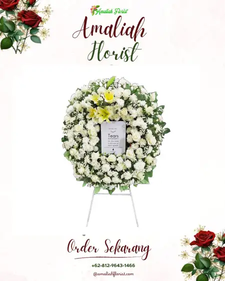 Krans Bunga Duka Keluang